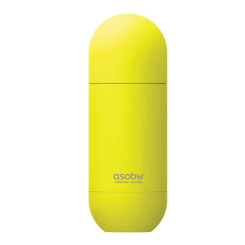 Gourde thermos Orb Jaune Gourde thermos Orb Jaune