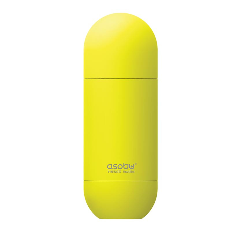 Gourde thermos Orb Jaune