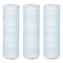Cartouches bobinées 25 microns - Pack de 3